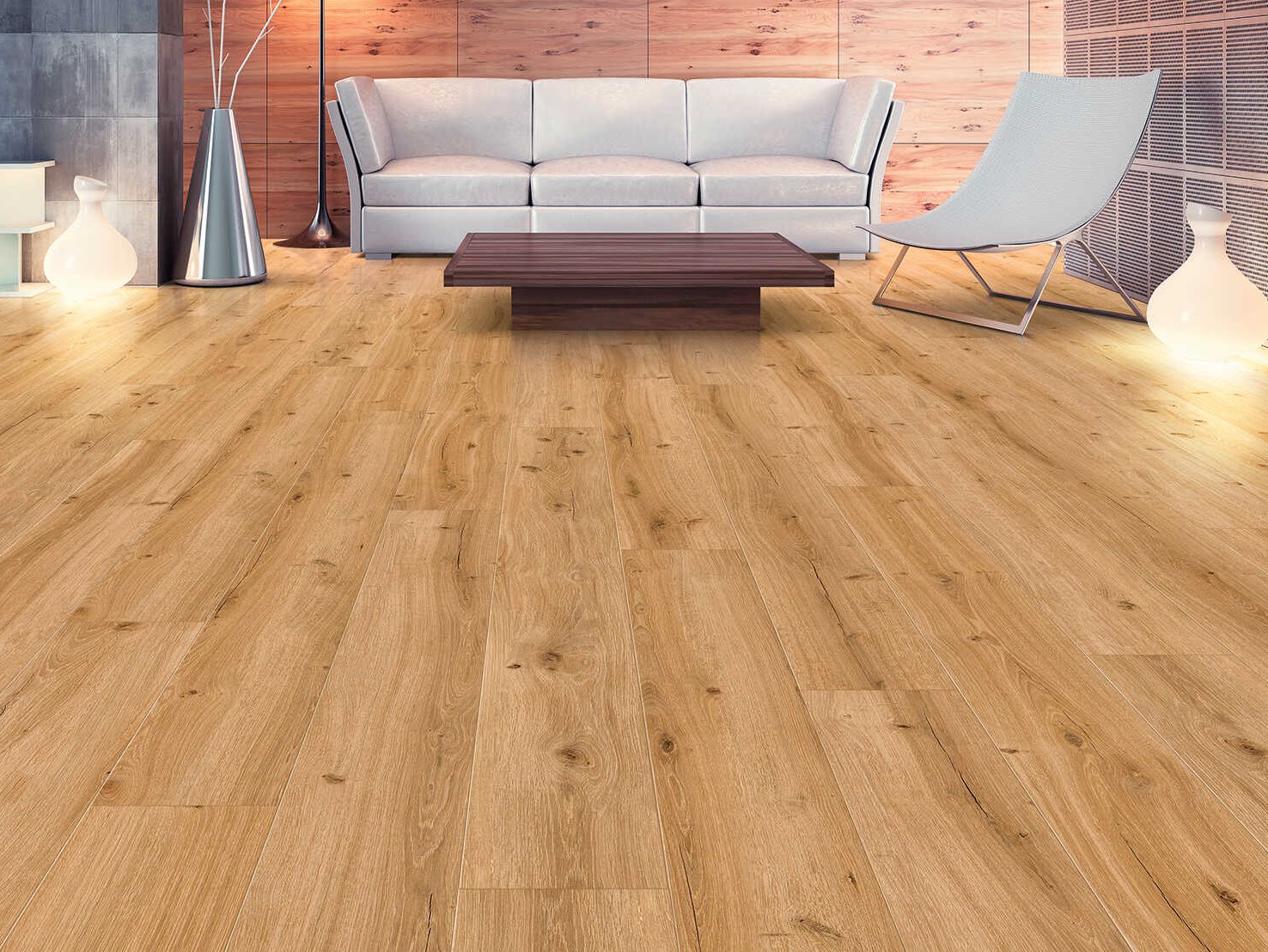Angebot Vinylboden Rigid Dekor Natureiche Ultramatt Wohnzimmer mit Vinylboden Rigid Dekor Natureiche Ultramatt